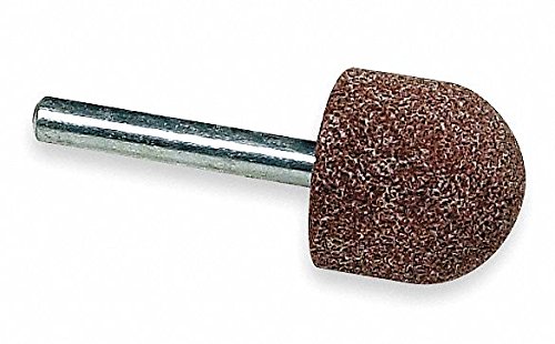 Norton Vitrified Mounted Point, 60 Grit, Medium Grade Aluminum Oxide, 1