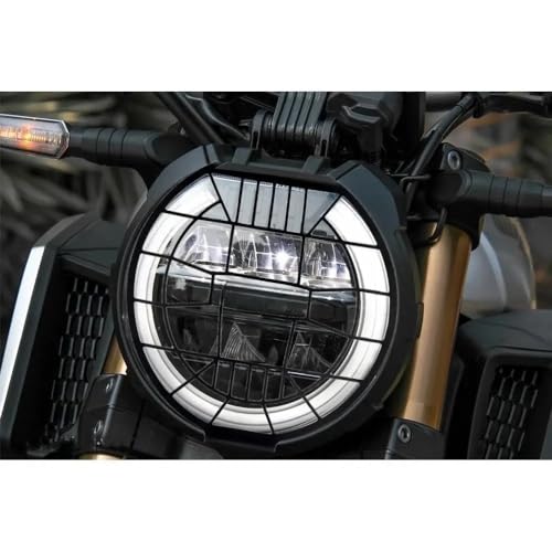 Couvercle de protection de phare CB650R en acier robuste noir - 7