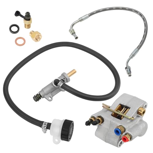 M MATI Rear Brake Caliper & Master Cylinder & Hose Line for Polaris Sportsman 500 335 Diese-l 455 Worker 335 500 1998 1999 2000 1910301 1930818 1910441 1910305 1910366 1930819 1930851 by M MATI - Image 2