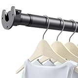 barre penderie extensible ikea Tringle Dressing robuste : La barre de penderie a un diamètre de 3,3 cm, elle est fabriquée en acier de haute qualité, solide et durable, et peut supporter jusqu’à 30 kg. Cette barre de penderie robuste résiste aux vêtements lourds sans se plier ni se casser.