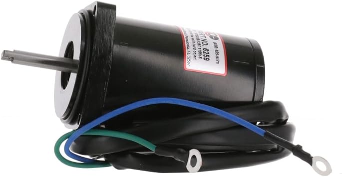 Arco Starting & Charging 6259 Tilt Trim Motor for Yamaha 50 HP 4-Stroke 2001-2004, 60 HP 4-Stroke 2002-2004, 40 HP 2-Stroke 2001-2006, 50 HP 2-Stroke 2003-2009 TLR