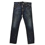 jeans dsquared uomo amazon Dettagli: jeans bianchi con effetto invecchiato, istruzioni per il lavaggio: lavabile in lavatrice a 30°