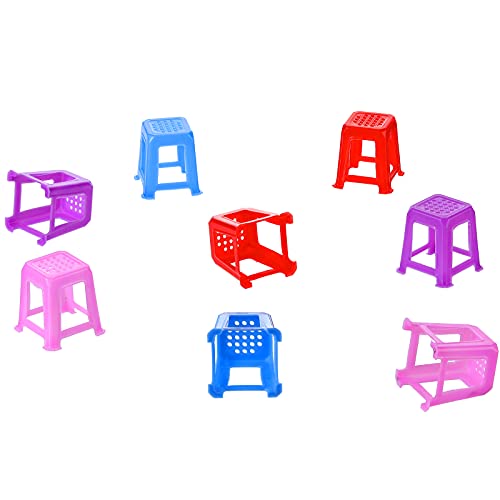 16 Pieces Paint Stand Canvas Stands For Painting Canvas Feet Risers Mini Non-Skip Fluid Painting Supplies Solid Color Plastic Paint Pouring Tools For Painting Supplies (Multi-Colors) #TOP4