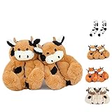 Pratique et amusant : pour les jeunes au cœur, ces chaussons en peluche sont une façon amusante et rigolote de se détendre à la fin de la journée. Non seulement les enfants, mais aussi les adultes devraient s'amuser. Lorsque vous enfilez ces ours en peluche moelleux, chaque pas que vous faites sera certainement heureux dans votre cœur.