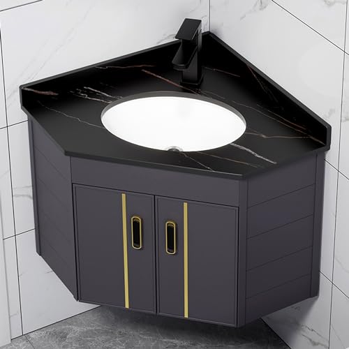 Small Corner Bathroom Cabinet Vanity With Sink Floating Vanity Bathroom