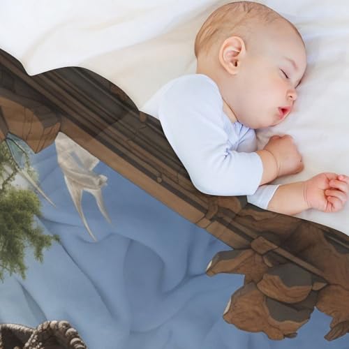Manta de franela de dinosaurios para cama o sofá en noches frías 5