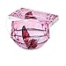 Felicy Butterfly Print Colorful Disposable Face Mask Floral Decorative Fashion 3Ply Women Adults Mouth Covers 10/20/50/100 PCS (ZF-50PCS (Mixed Colors)),Medium