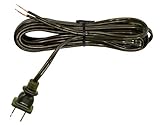 Creative Hobbies Antique Bronze Lamp Cord - 12 Foot Long, SPT-1 18 Gauge, UL Listed Power Cord for Floor Lamp Repair or Replacement