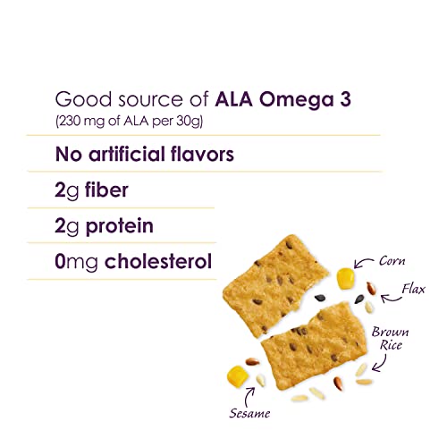 Crunchmaster Multi-Grain Crackers, Aged White Cheddar, 4 Ounce (Pack Of 12) #TOP6