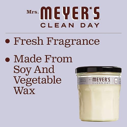 Mrs. Meyer'S Clean Day 41116 Soy Candle, Lavender, 7.2-Ounce Glass Jars  thumb #2