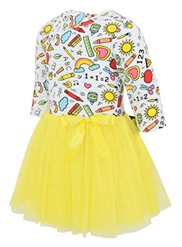 Girls Long Sleeve Tulle Tutu Dresses for Kid and Toddler2