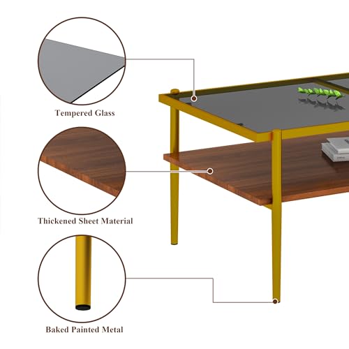 Smart Coffee Table with Refrigerator