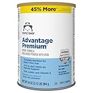 Amazon Brand - Mama Bear Advantage Premium Baby Formula Powder, 2'-FL HMO, LNnT HMOs for Immune Support, Non-GMO, 34 oz (Pack of 1)