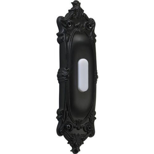 Quorum 7-310-95 Traditional Door Chime Button From Door Chimes Old World Collection In Bronze / Dark Finish, #TOP19