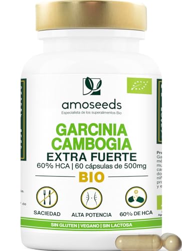 Garcinia Cambogia BIO, 2000mg, 60 cápsulas