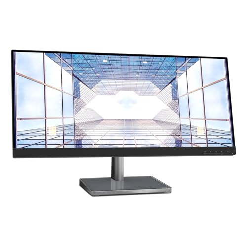 Lenovo L29w 30 Écran Ultra Large 29" UWQHD avec EyeSafe IPS 90Hz 4ms HDMI+DP Cable FreeSync Haut Parleurs InclinaisonRotation Réglables - vue 6