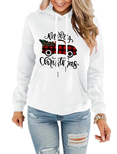 Sweat à capuche USA pour femme | Haut grande taille à manches longues confort