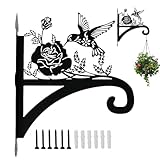 Demsyeq Perchas Decorativas de Metal para Plantas de Interior | Silueta de...