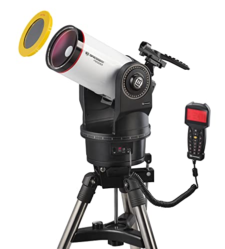 Bresser Teleskop Messier MCX-127 mit 1900mm Brennweite und GoTo Teleskop EQ/AZ mit wahlweise...
