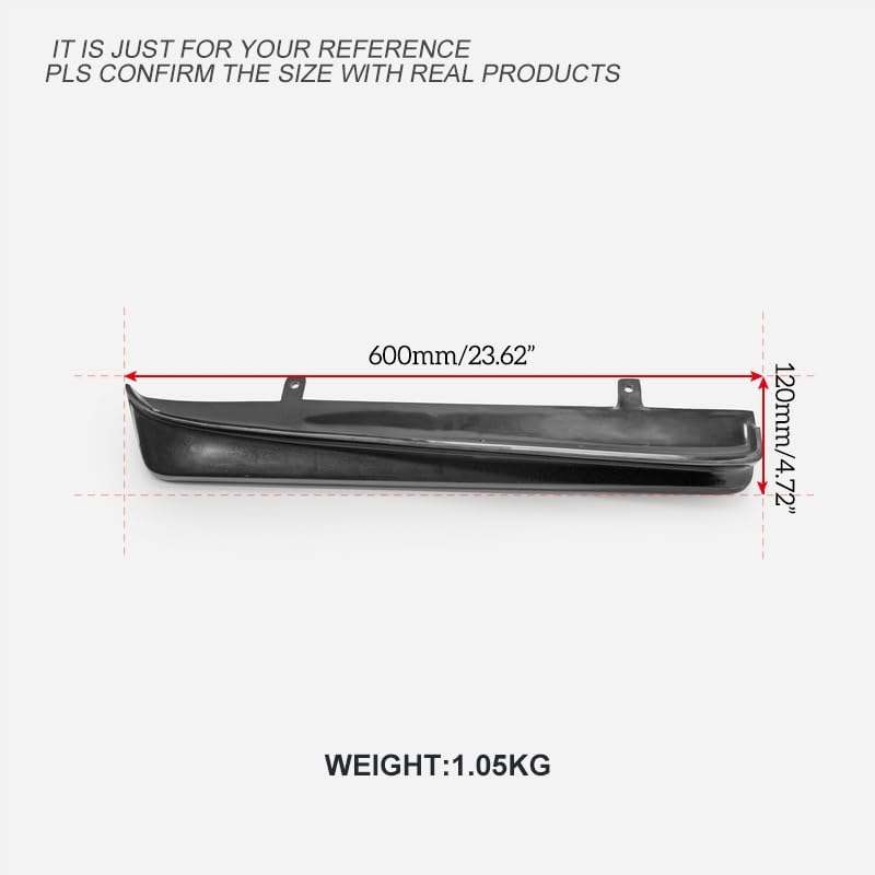 for R34 Skyline Sedan 4-Door HSM Type FRP Rear Spat(Can Use on Early or Late)