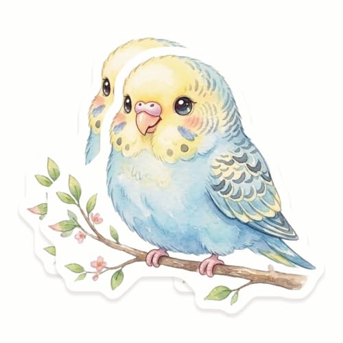 Budgie Magnets 2-Pack
