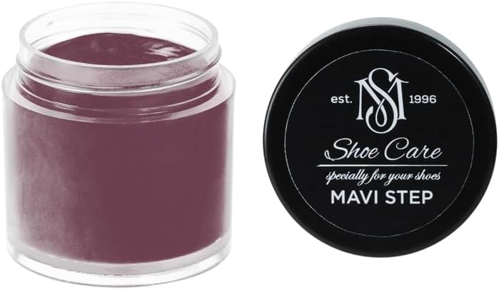 Nutritive Leather Spray - NCS S 6020-R20B Ebony Magenta - Deep Conditioning & Shoe Color Restoration for Smooth Leather by MAVI STEP - 1.70 fl oz / 50 ml