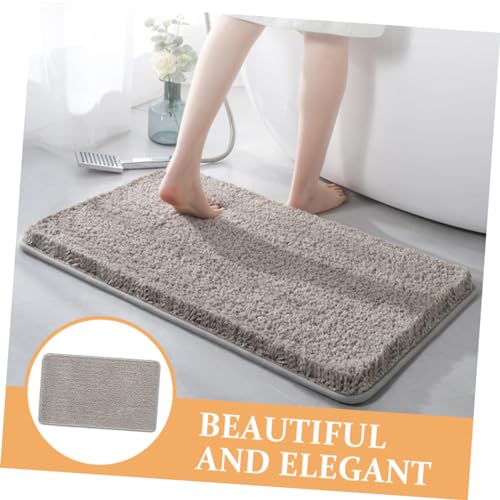 Tapis de salle de bain microfibre absorbante 80x50 cm tapis de sol