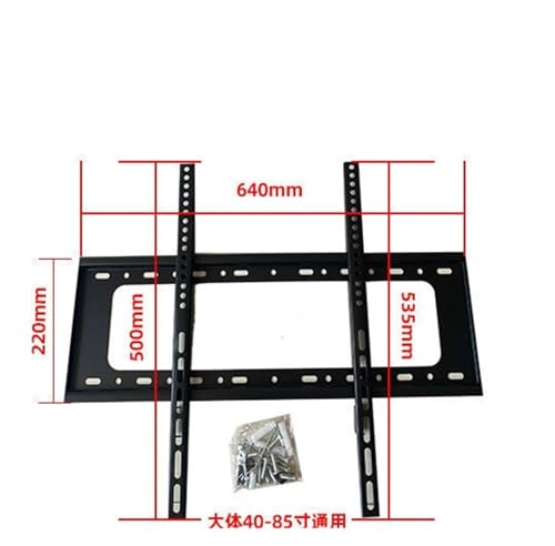 Support mural pour ecran 85 pouces modèle robuste renforce de 220mm