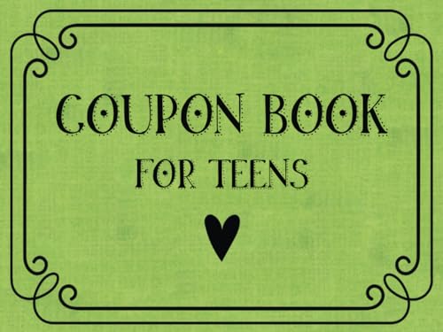 Coupon Book for Teens: 40 Fun Vouchers for Teens and Pre-teens