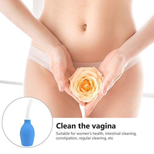 Lâmpada de Enema Artibetter Anal Cleaner Duche Silicone Vaginal Cleaner para Homens e Mulheres 310ML