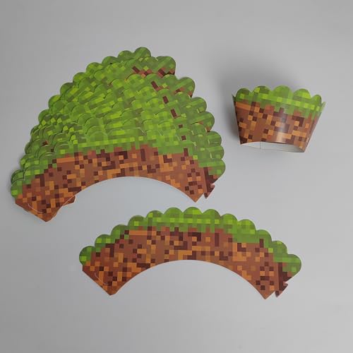 Carta Cupcake, 24Pcs Pirottini, Pirottini per Cupcake, Avvolgi Muffin Decorativi, Cupcake Wrapper, Pirottini per Muffin, per Feste, Matrimoni, Feste di Compleanno