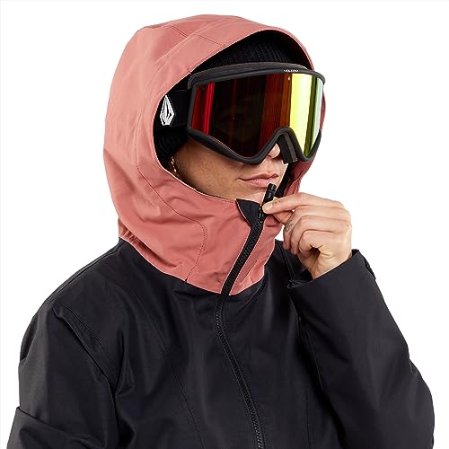 Veste Volcom Ashfield Pullover Mixte noire pour le snowboard et le ski