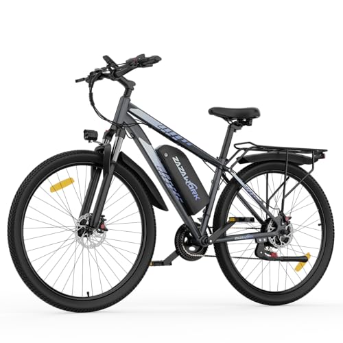 TIGUOWISH C29 Vélo Électrique Adulte,Batterie Amovible 48V 18.6Ah,Moteur Tout-Terrain,VTT 21 Vitesses,Freins à Disques Sécurisés,Écran LCD Intelligent,Éclairage...