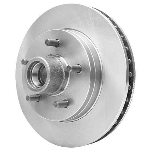 Image of Detroit Axle - Front Brake Kit for GMC Chevrolet C1500 Suburban Savana Express 1500 Tahoe Yukon Disc Brake Rotors Replacement Brakes: 11.61 inch inch Rotor