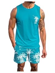 Blue Tropical Printed
