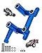 hopsupRC Alloy Steering Bellcranks Drag Link with Ball Bearings Upgrades Parts for 1/10 Slash VXL 2WD/Rustler VXL 2WD/Bandit VXL 2WD,Ford F-150 Raptor,Replace 3743,Navy Blue