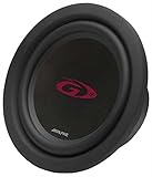 Schwerer Stahlrahmen. Alpine SWG-844 Hochleistungs-Subwoofer (400 W, 8 Zoll / 20 cm)