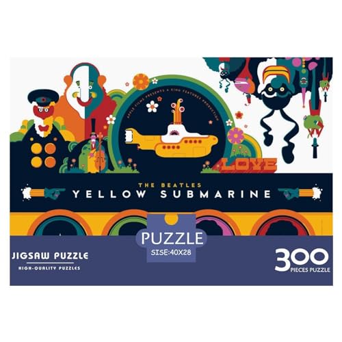 Puzzles 300 pièces Les Beatles Puzzle pour Adultes Puzzles en Bois Excellent Cadeau pour Les Adultes (40x28cm) - Les Beatles, Paul McCartney, John Lennon, RIngo Starr, George Harrison Puzzles 300 pièces Les Beatles Puzzle pour Adultes Puzzles en Bois Excellent Cadeau pour Les Adultes (40x28cm) – Image 4
