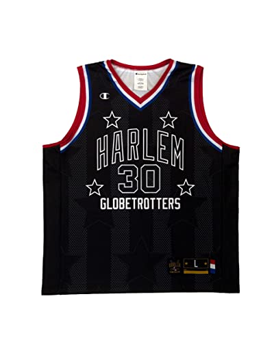 Harlem Globetrotters Zeus #30 Black Replica Jersey by Champion X-Large