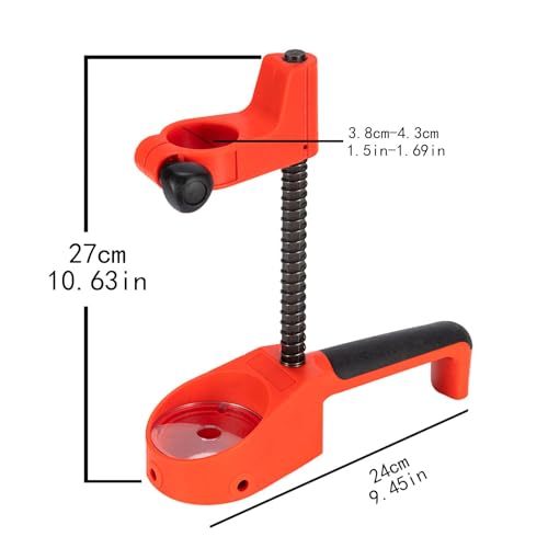 Table de presse à forage professionnelle Sharplace rouge, établi robuste haute précision - 4