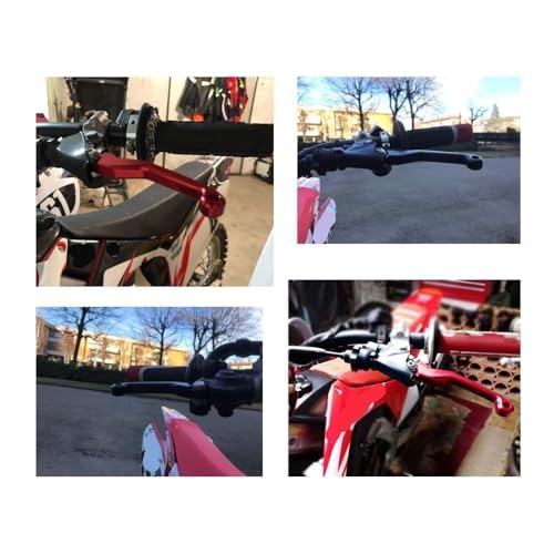 Levier de frein pivotant pour éviter la casse sur moto cross CR80 CR85