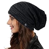 long beanie strickmütze Passt, ist bequem und sieht großartig aus ----- Übergroß, lässig, schlicht, aber klassisch, weich und leicht, als gerader, kurzer Beanie-Totenkopf zu tragen oder auf- und abziehen, um einen lässigen Look zu erzielen Match, es wird eine leichte Aufgabe. Probieren Sie es aus.