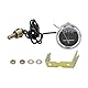 mechanical water temp gauge,Auto Wassertemperatur Meter,Metall Auto 52mm Mechanische Wassertemperatur Temp Meter Ersatz Manometer 38-104 ℃ 12V Gelbes Licht