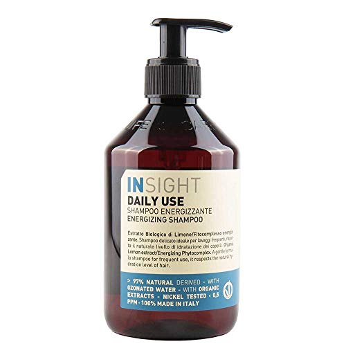 Insight - Shampooing énergisant, à utilisation quotidienne, 400 ml