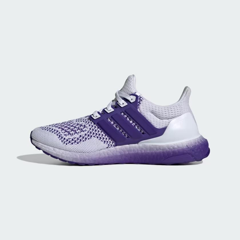 adidas Women's Ultraboost 2023 1.0 Running Shoes, Cloud White/Energy Ink/Collegiate Purple, US 7.5 W3