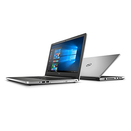 Image of Dell Inspiron 5559 15.6-inch Laptop (Intel Core i5-6200U /8 GB /1 TB /Win 10 /AMD Radeon 2GB DDR3), Silver with Pre-Loaded MS Office 2016 Home & Student Edition