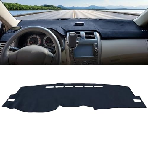 Alfombrilla de salpicadero para Toyota Corolla E140 E150 2006-2013 anti-reflejos 2