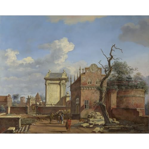 Toile roulée Jan van der Heyden pour une décoration raffinée