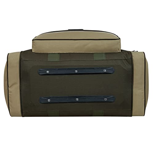 Image of Skyline Polyester 60Ltrs Without Wheel Expandable Travel Duffel Bag for Men and Women (Green)