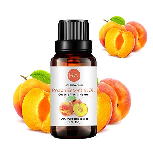 Peach Essential Oil Single 30ml, 100% Pure Natural Aromatherapy Oil for Diffuser, Humidifier, Making Candle, Soaps, Perfume